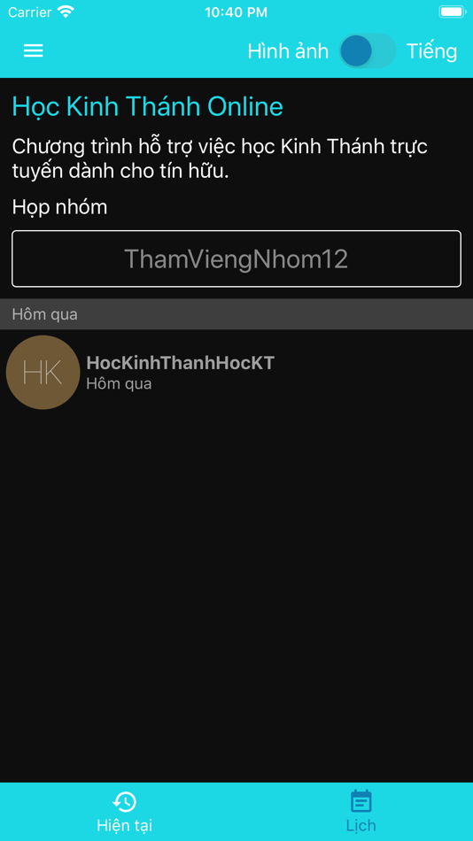 #1. Học Kinh Thánh Online (iOS) 由: Dang Khoa