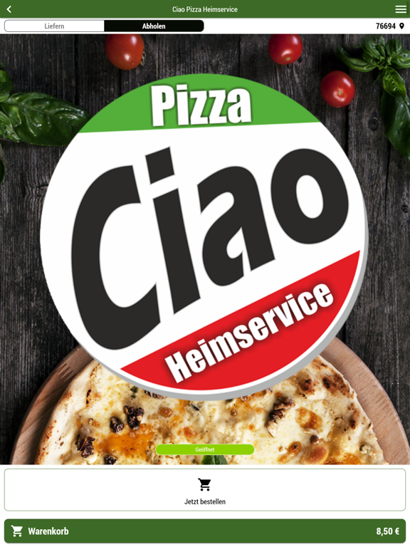 Screenshot #4 pour Ciao Pizza Heimservice