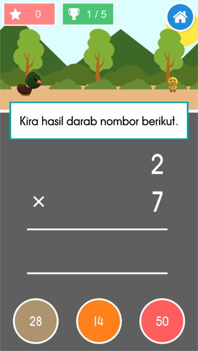 Belajar Matematik Darab Bahagi screenshot 2