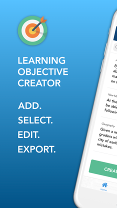 Learning Objective Creator screenshot 1