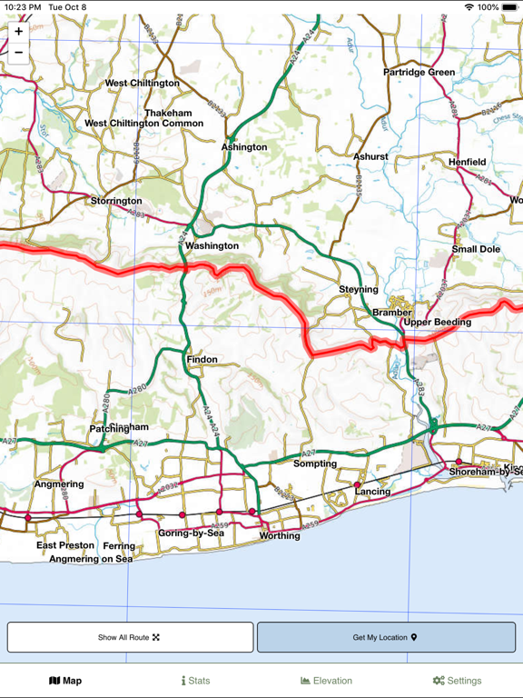 Screenshot #5 pour South Downs Way Map