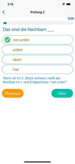 Game screenshot Немецкая грамматика A1-A2-B1-B apk