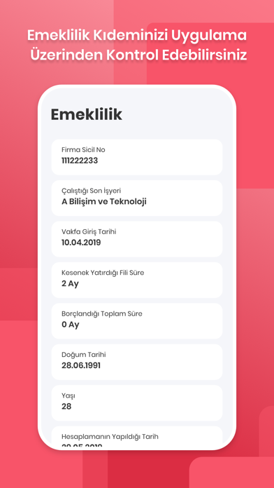 Koç Emekli Vakfı Screenshot