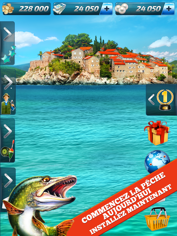 Screenshot #6 pour Let's Fish: Jeux de Pêche 2020