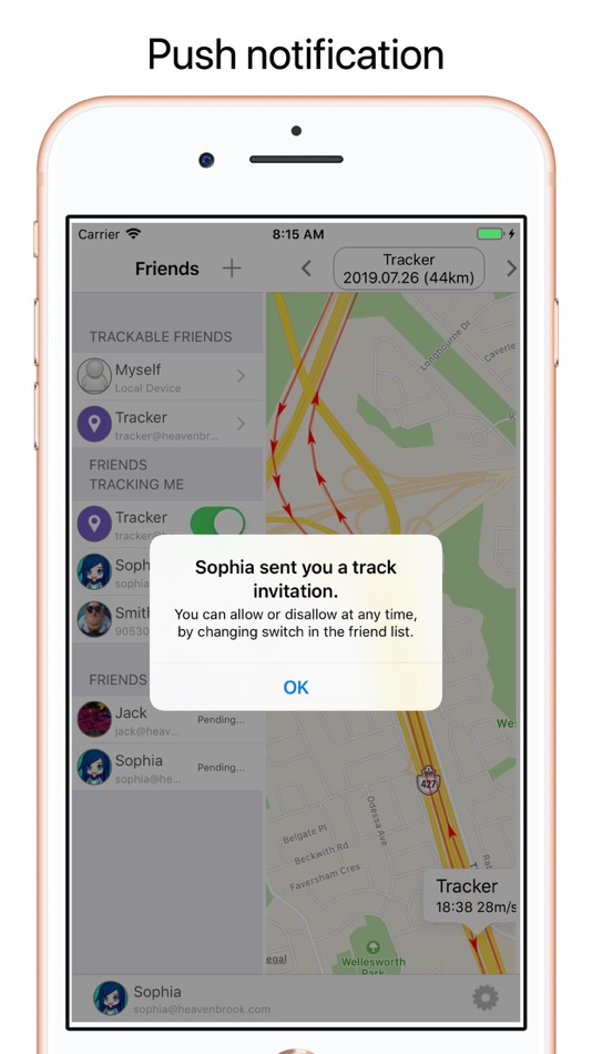 #5. GPS Track (iOS) 由: Shanmin Xu