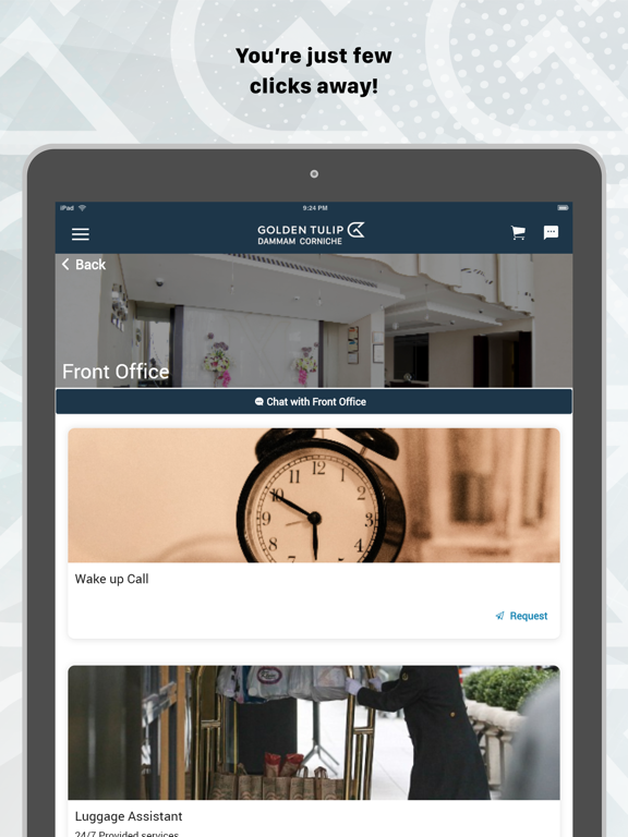 Golden Tulip Dammam Corniche iPad screenshot