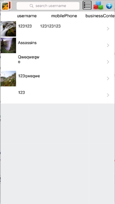 Screenshot #1 pour BusinessCard.-customer manage