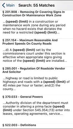 TX Transportation Code 2026 iPhone image 2