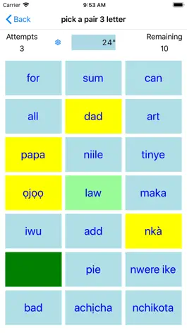 Game screenshot PickAPair Igbo - English apk