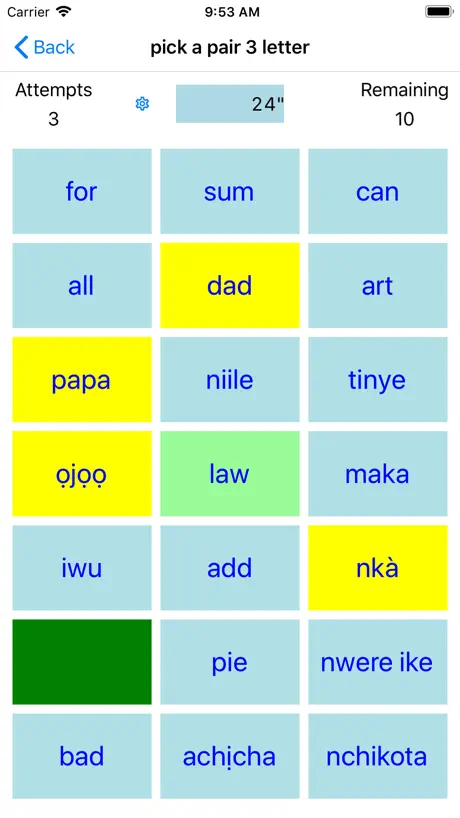 PickAPair Igbo - English