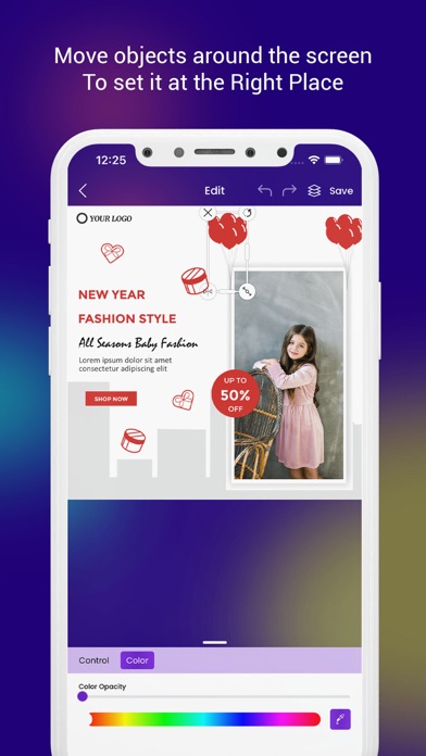 Social Media Post Maker - Ads Screenshot