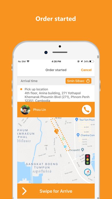 RideOn Driver Cambodia screenshot 4