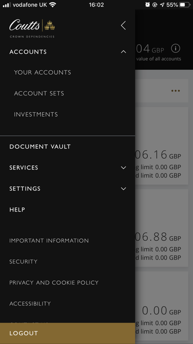 Coutts Crown Dependencies Screenshot