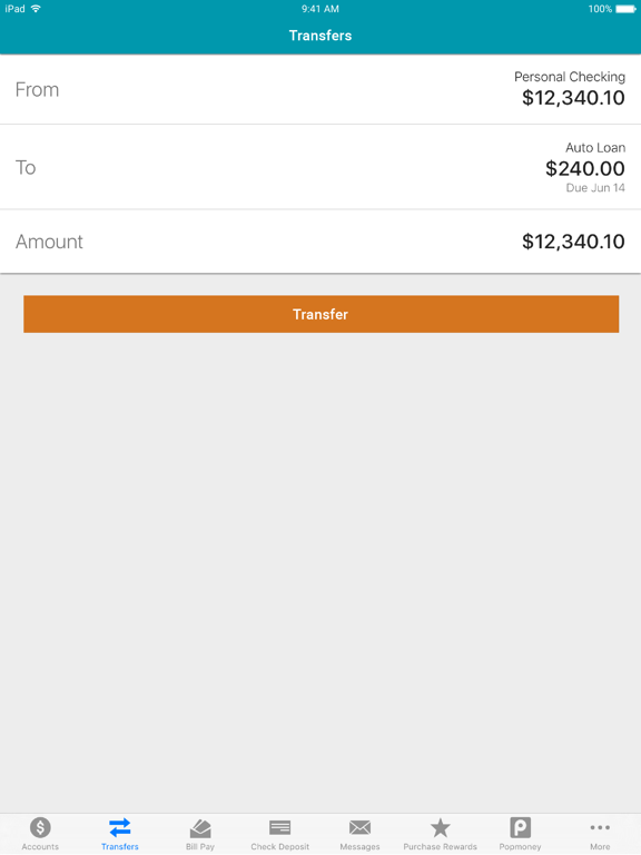 Screenshot #5 pour Park Side CU Mobile Banking