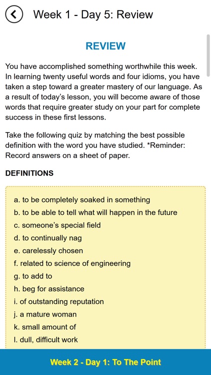 1100 Words You Need to Know... screenshot-3