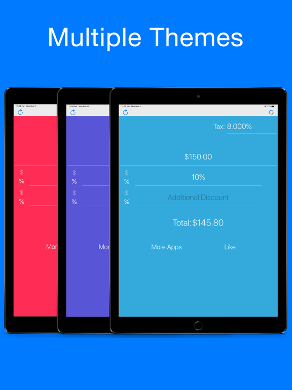 Discount Calculator ∙ Sale Amt iPad screenshot 5 - Finance app