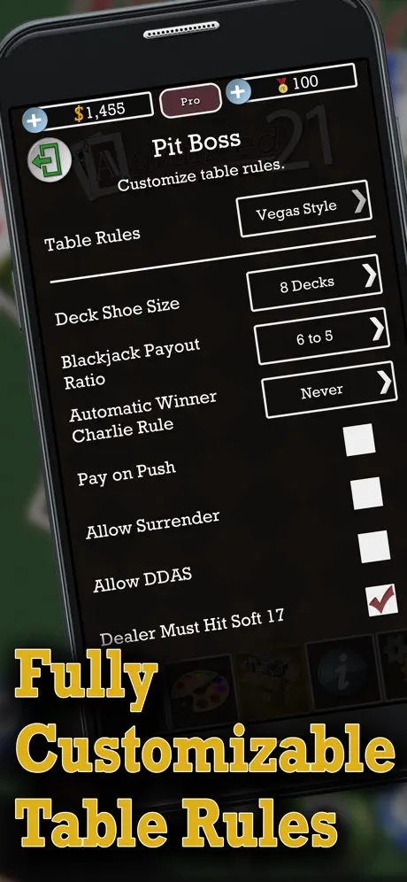Advanced 21 Blackjack