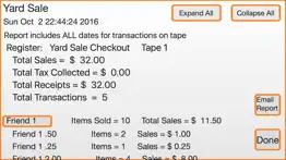 How to cancel & delete yard sale checkout register 1