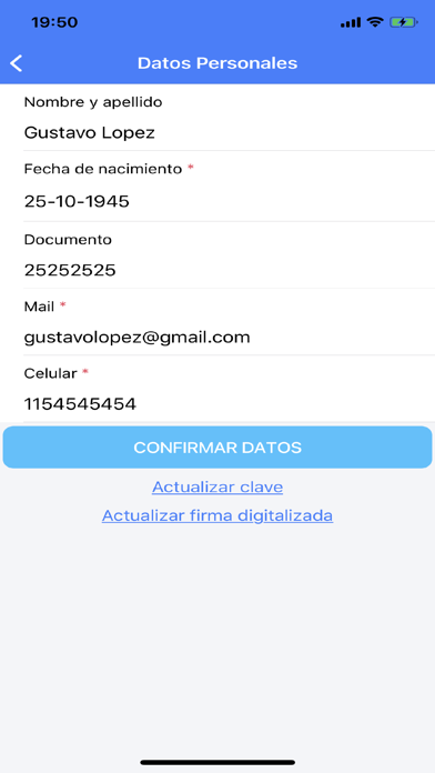 App screenshot