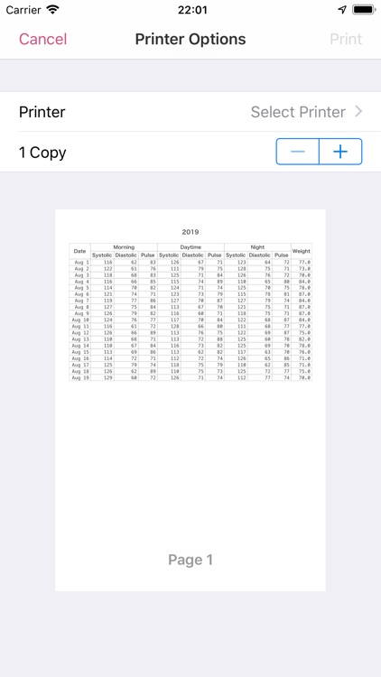 Simple Blood Pressure Recorder screenshot-4