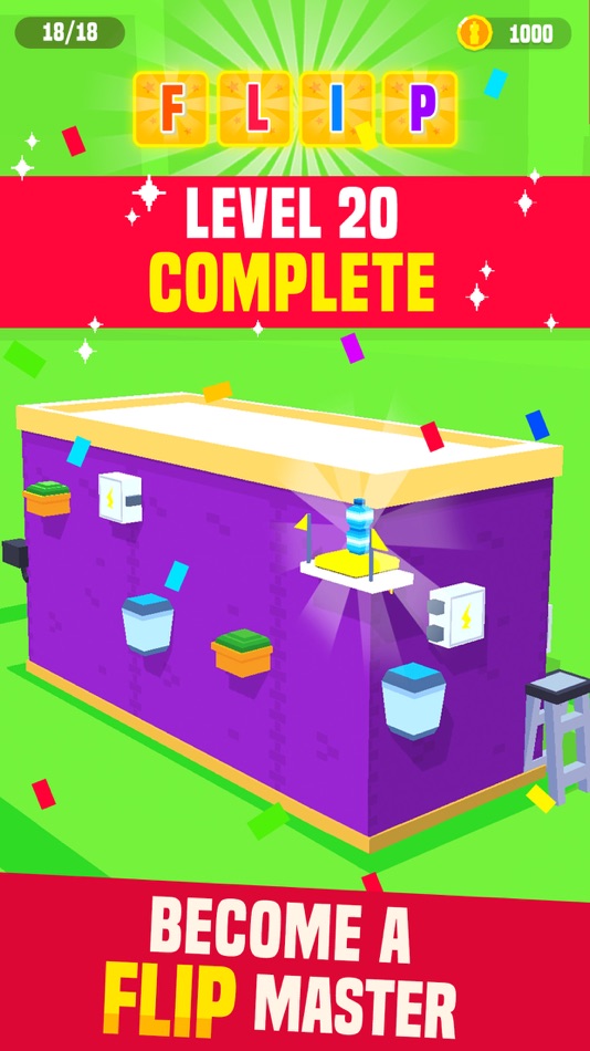#4. Flippy Bottle Extreme 2! (iOS) Bởi: Most Played Games Inc