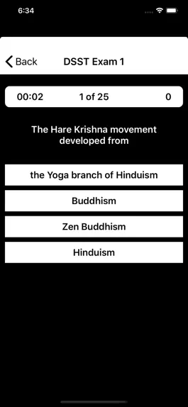 Game screenshot DSST World Religions Prep apk