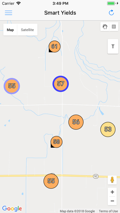 Smart Yields Map screenshot 2