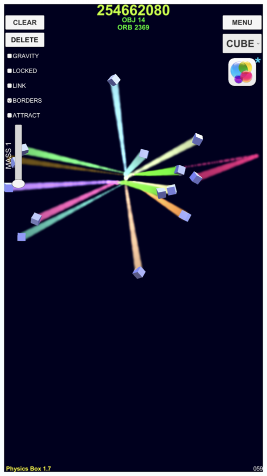 #2. Physics Box (iOS) 由: Les Bird