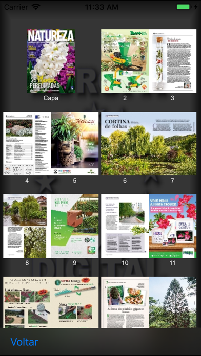 Revista Natureza Brasil Screenshot