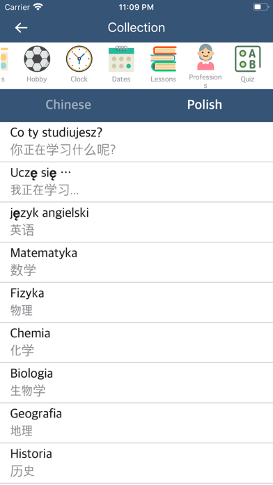 Screenshot #1 pour Chinese Polish Dictionary