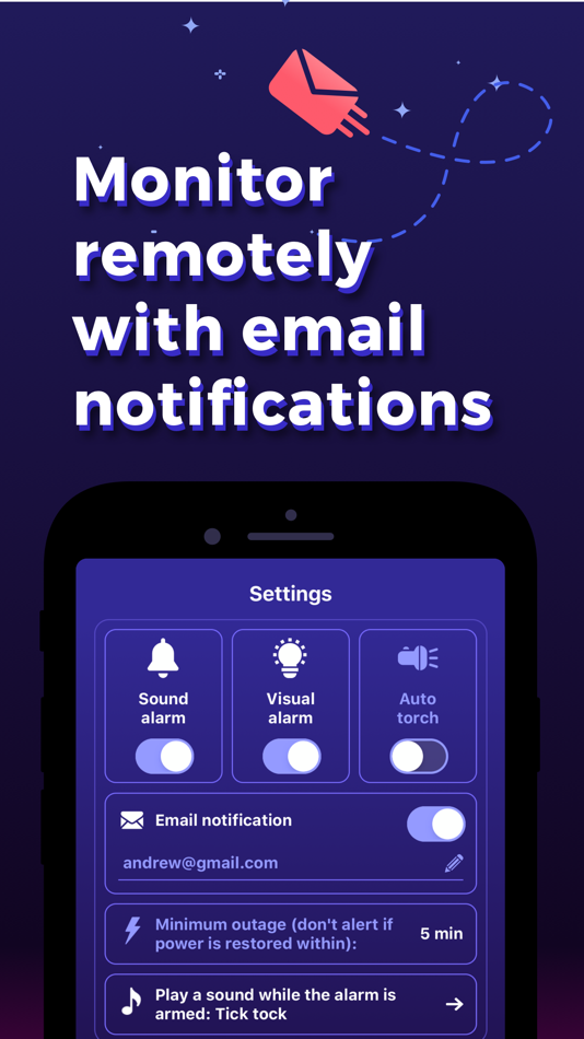 #2. Power Failure & Outage Alarm (iOS) 由: Lesya Verbina