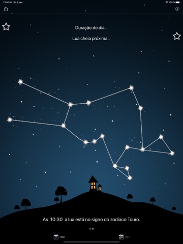 calendario de fases da lua iPad screenshot 2