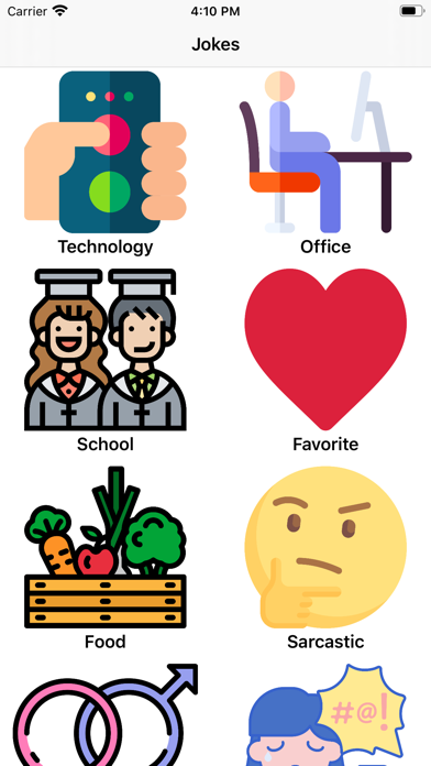 Screenshot #1 pour Laughable Jokes