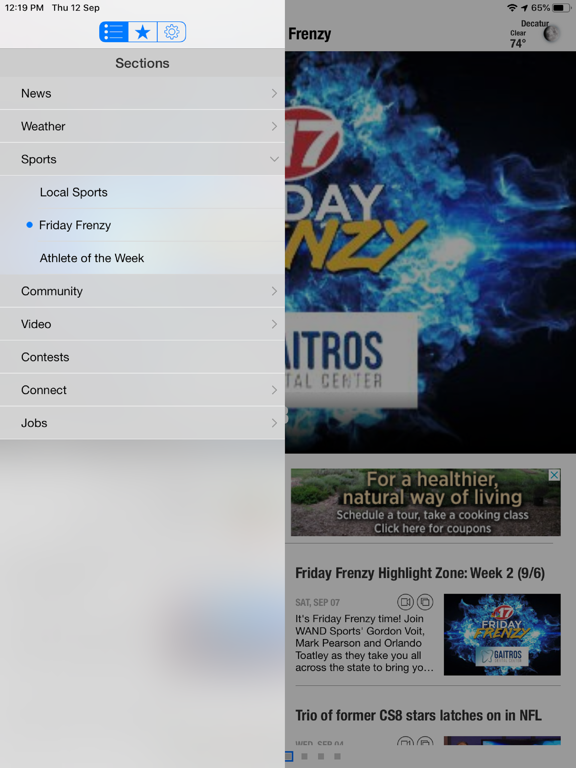 App screenshot