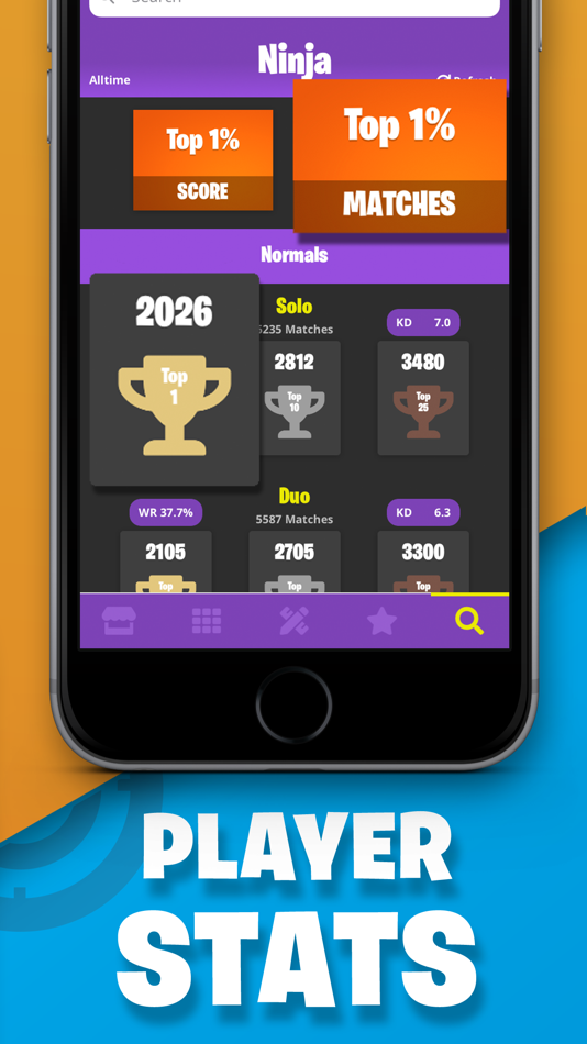 #3. TraX - Tracker for Fortnite (iOS) Podle: Daniel Murphy