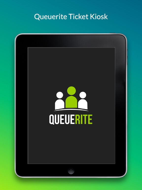 QueueRite Ticket Kiosk