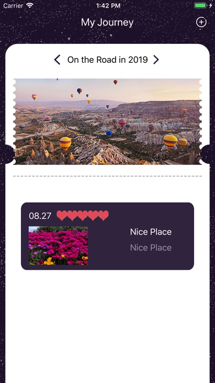 My Journey - Record memories