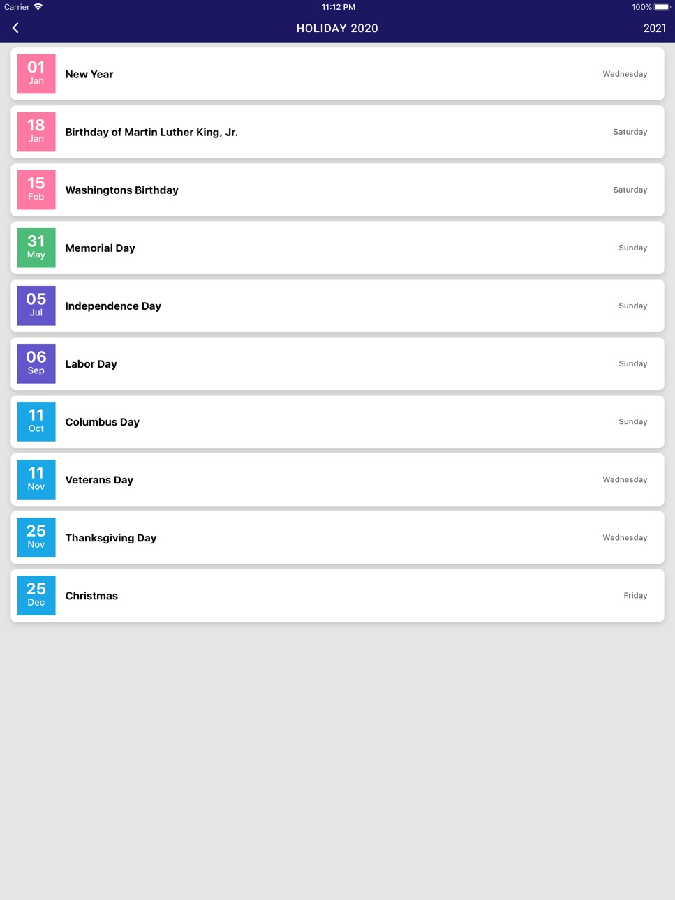 iPad screenshot