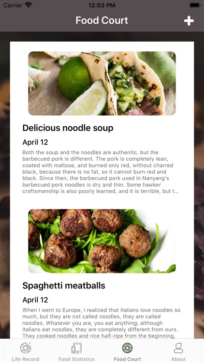 Food Life-in your life screenshot-4