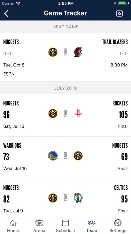 Denver Nuggets screenshot-4