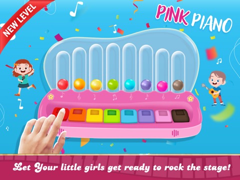 Girly Pink Piano Simulatorのおすすめ画像2