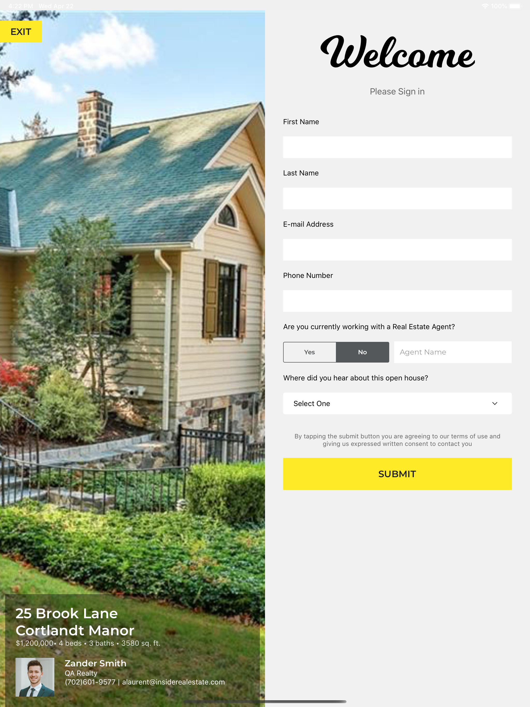 Weichert Open House screenshot 4