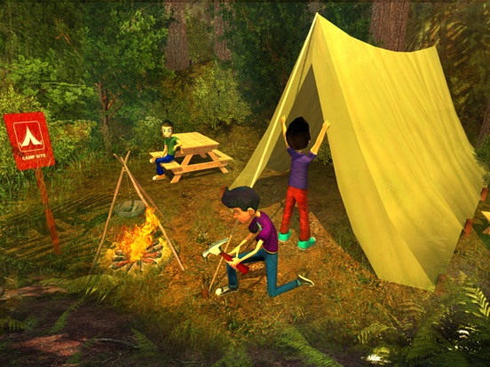 Screenshot #4 for Camping with Scary Teacher