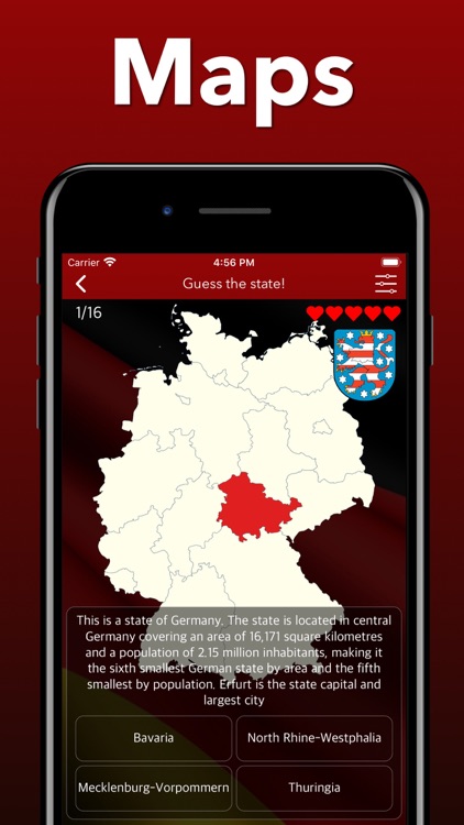 German States: Geography Quiz screenshot-4
