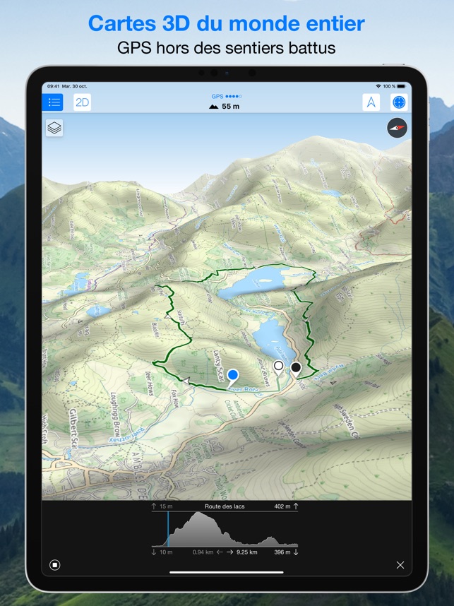 Maps 3D PRO - Outdoor GPS dans l'App Store