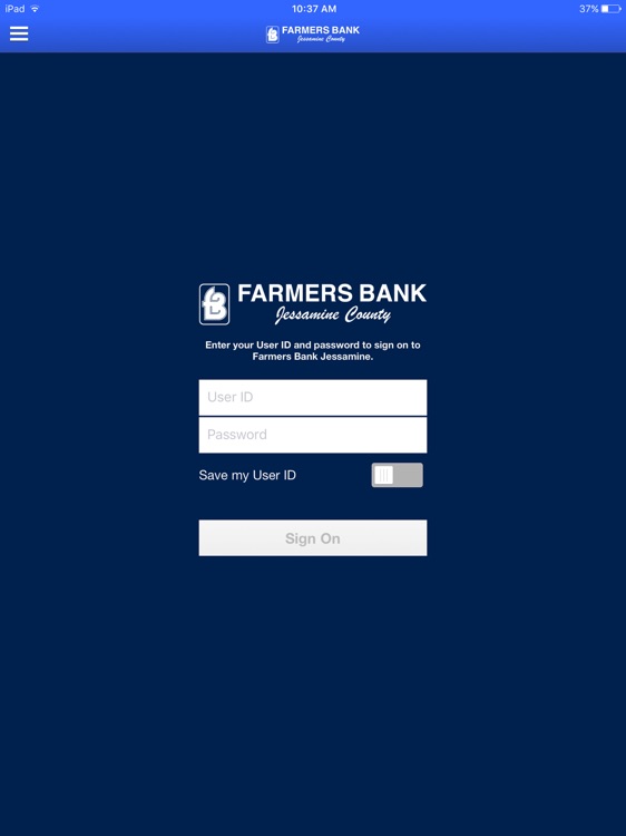 FarmersBank Jessamine for iPad