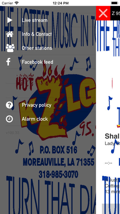 KZLG RADIO COM iPhone screenshot 2 - Entertainment app