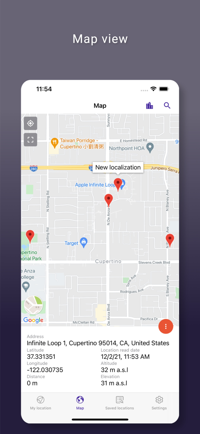 My Altitude and Elevation GPS