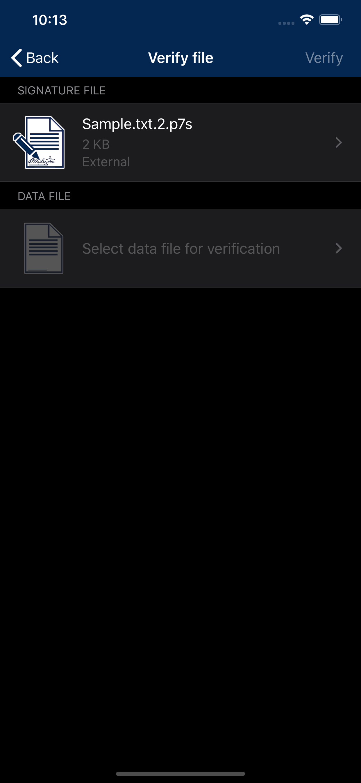IIT CA EndUser screenshot 5
