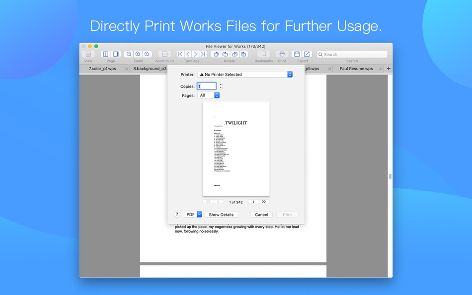 #4. File Viewer for Works (macOS) Podle: Enolsoft Co., Ltd.